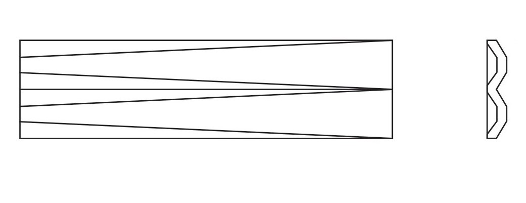 Rysunek płytki Stripes Transition