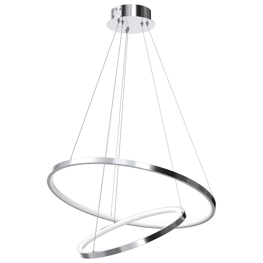 Milagro Lampa wisząca Rotonda Chrome 51W LED