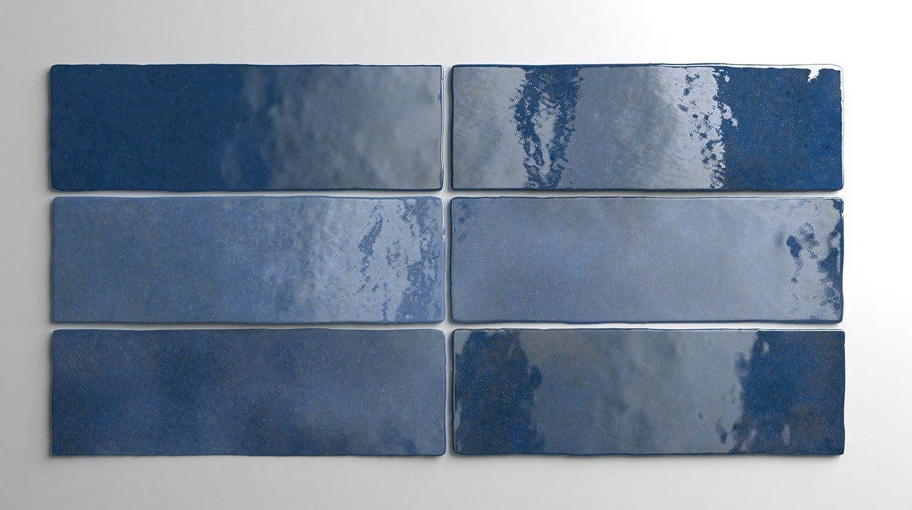 Artisan Colonial Blue 6,5x20 niebieskie cegiełka ścienna