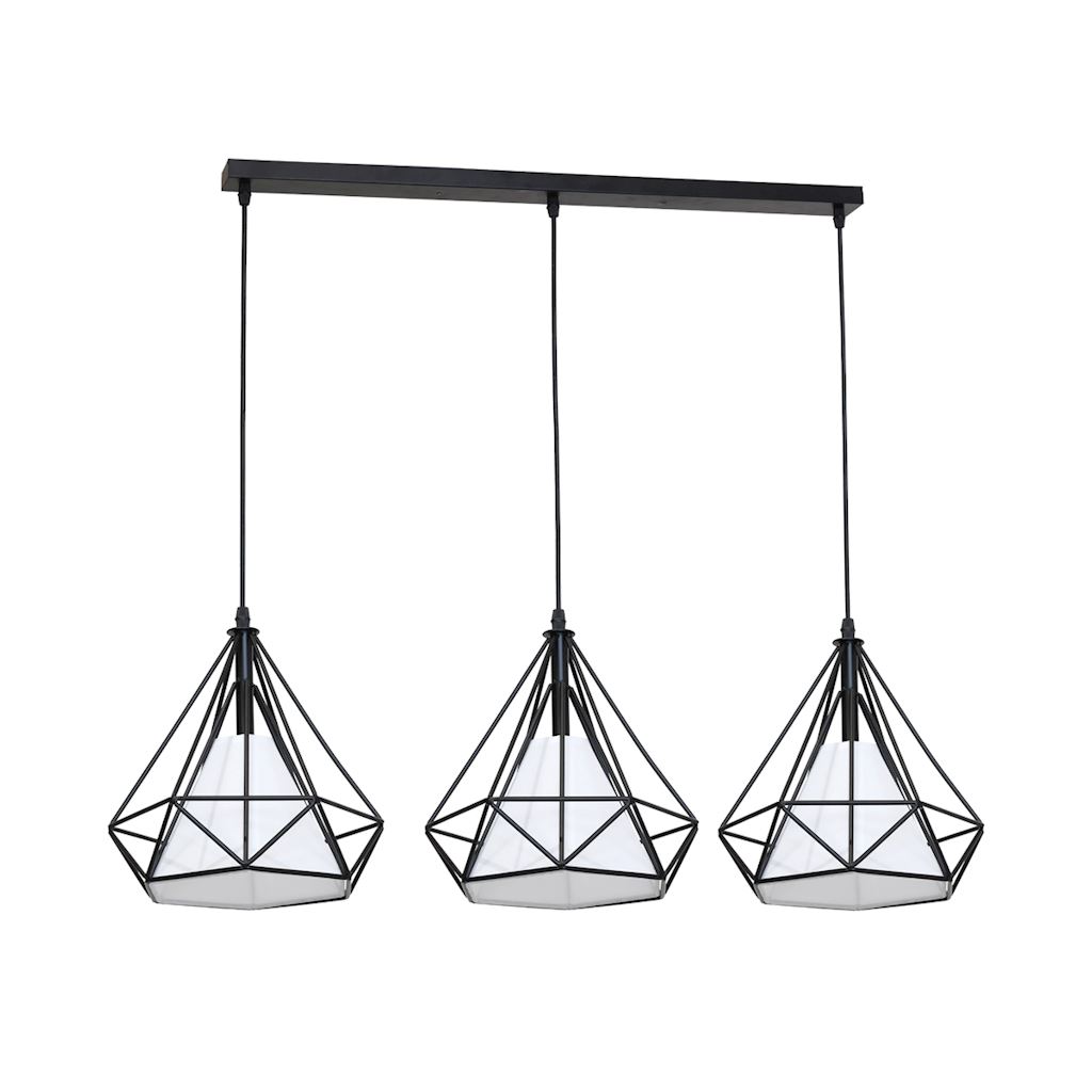 Milagro Lampa wisząca Triangolo 3xE27