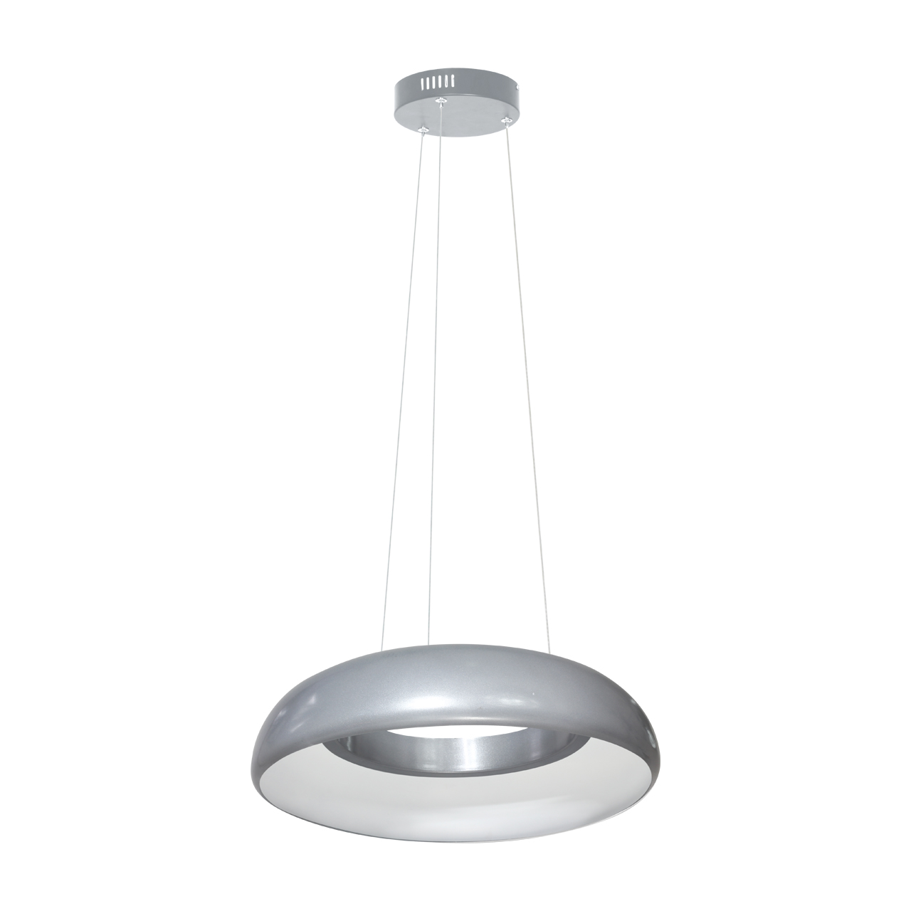 Milagro Lampa wisząca Rondo grey 36W LED