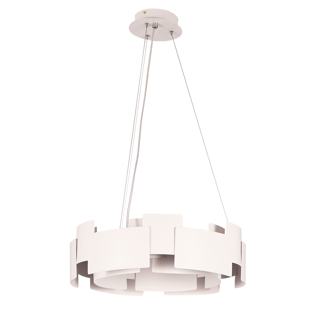 Milagro Lampa wisząca Torino white 24W LED