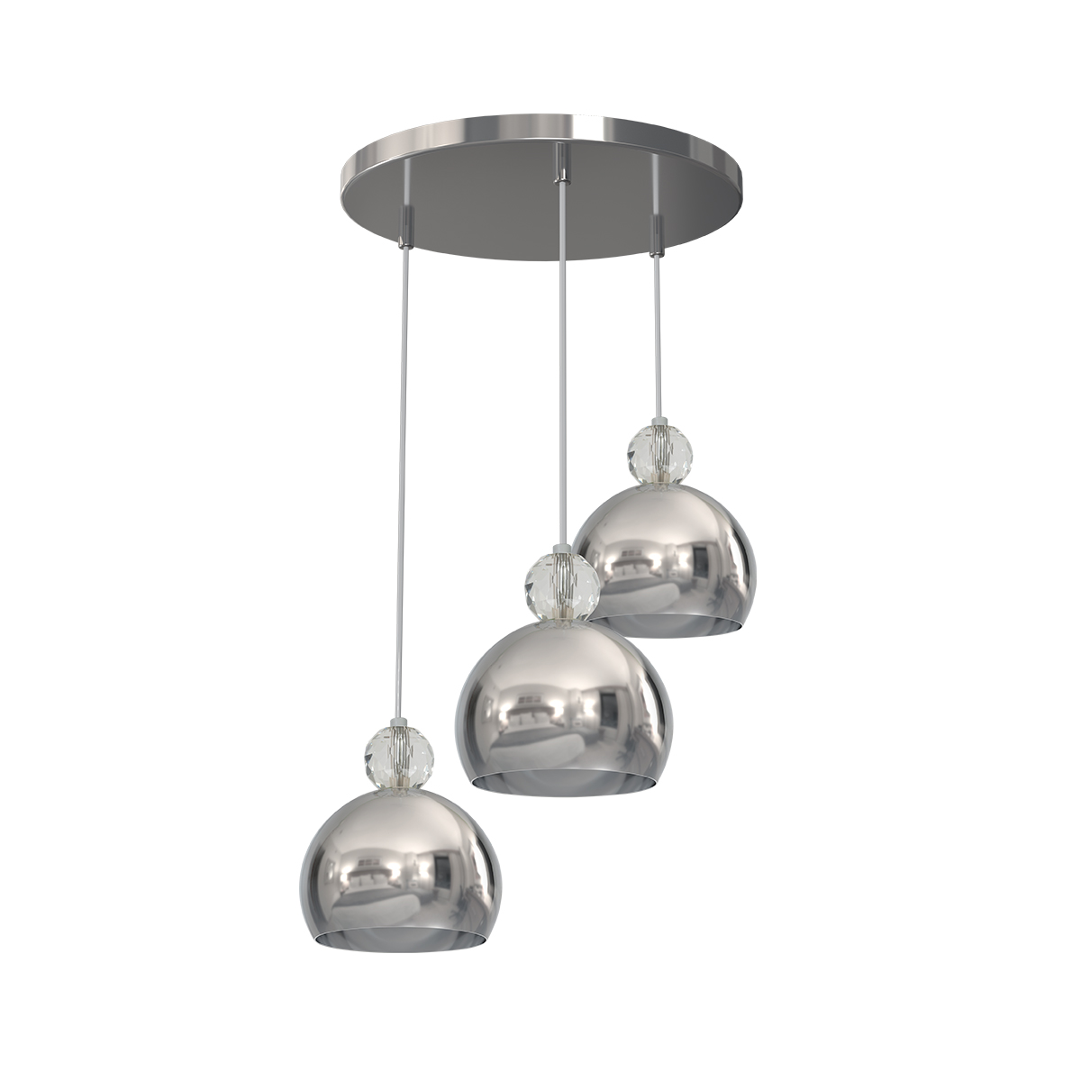 Milagro Lampa wisząca Toledo 3xE27
