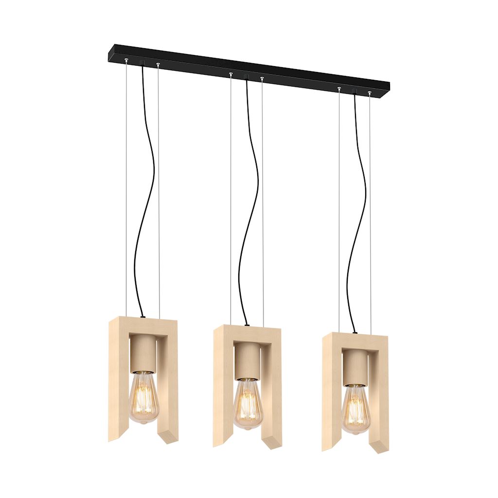 Milagro Lampa wisząca Vincenzo 3xE27