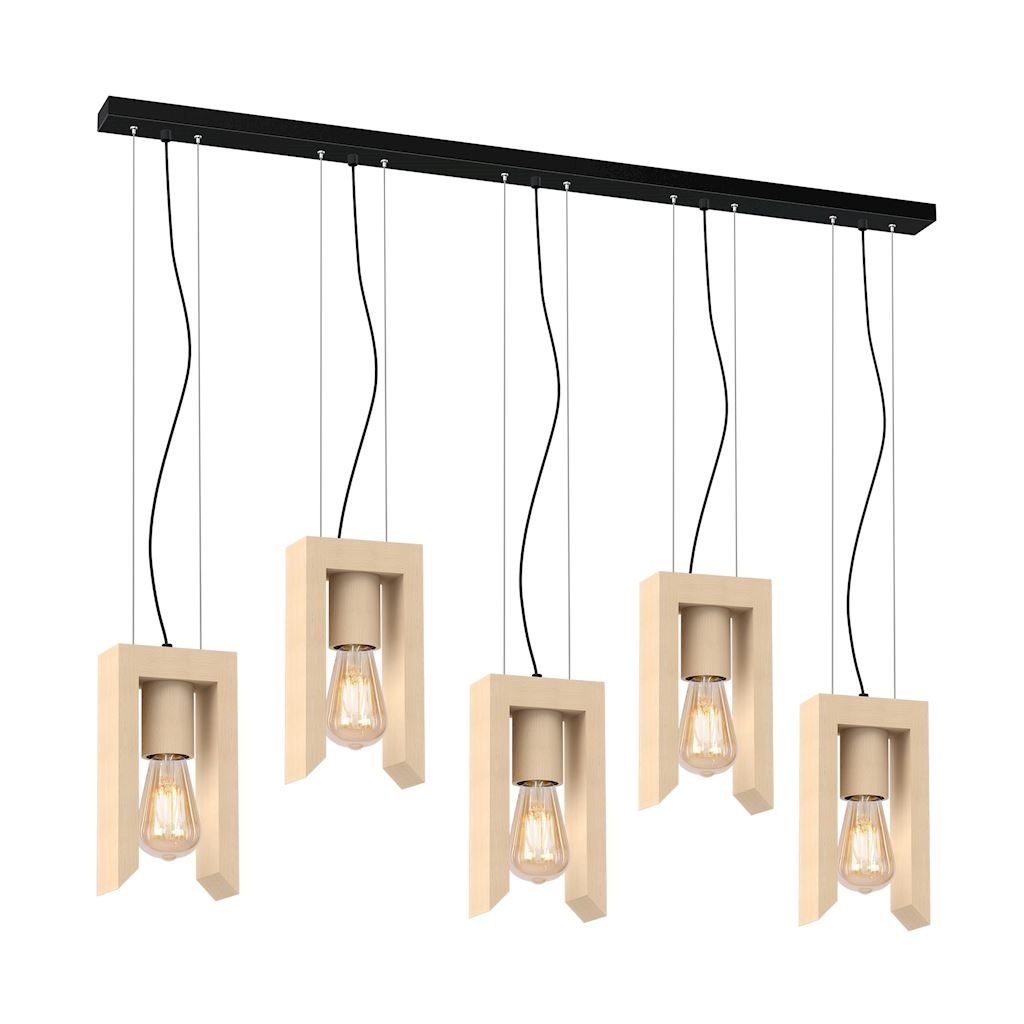Milagro Lampa wisząca Vincenzo 5xE27