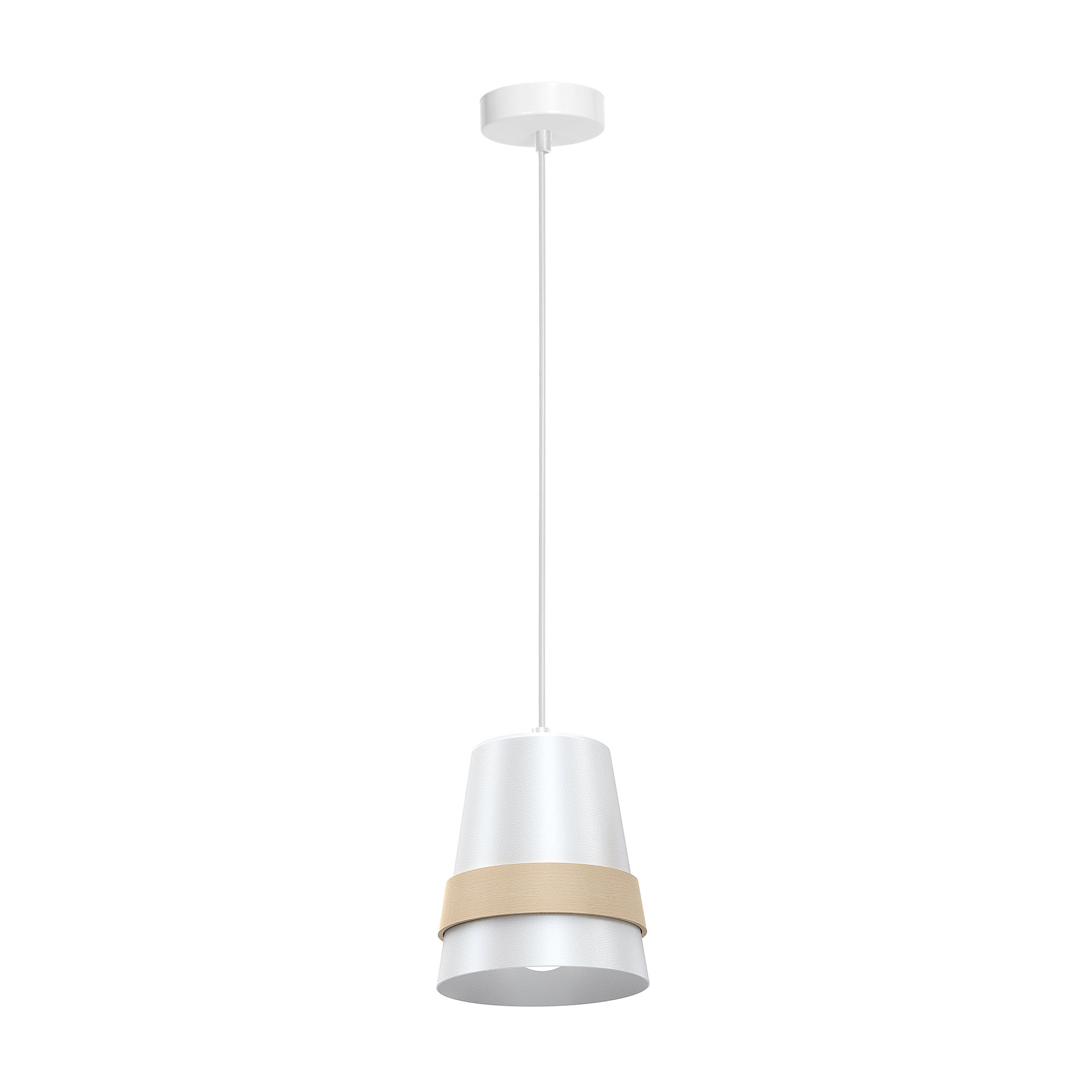 Milagro Lampa wisząca Venezia white 1xE27