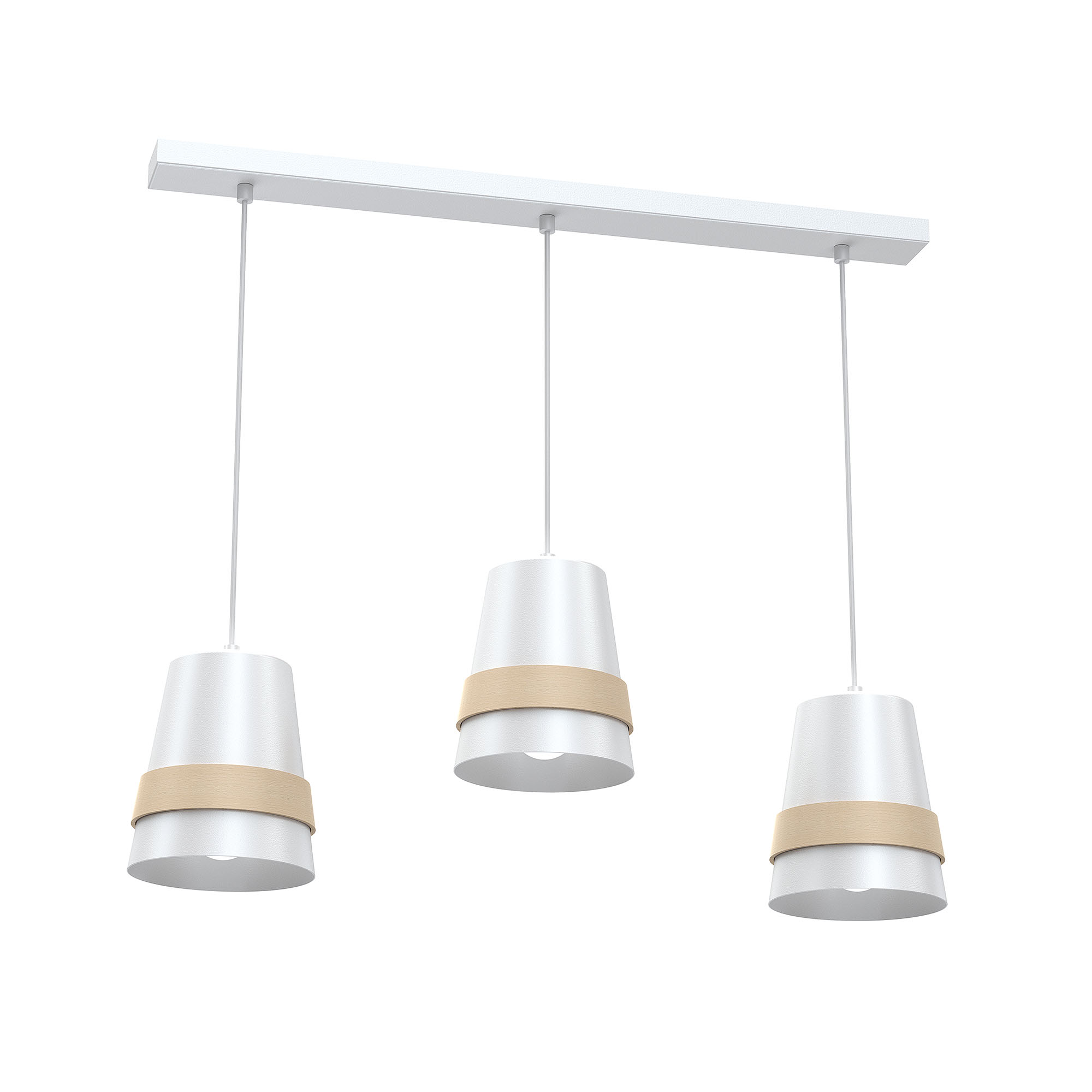 Milagro Lampa wisząca Venezia white 3xE27