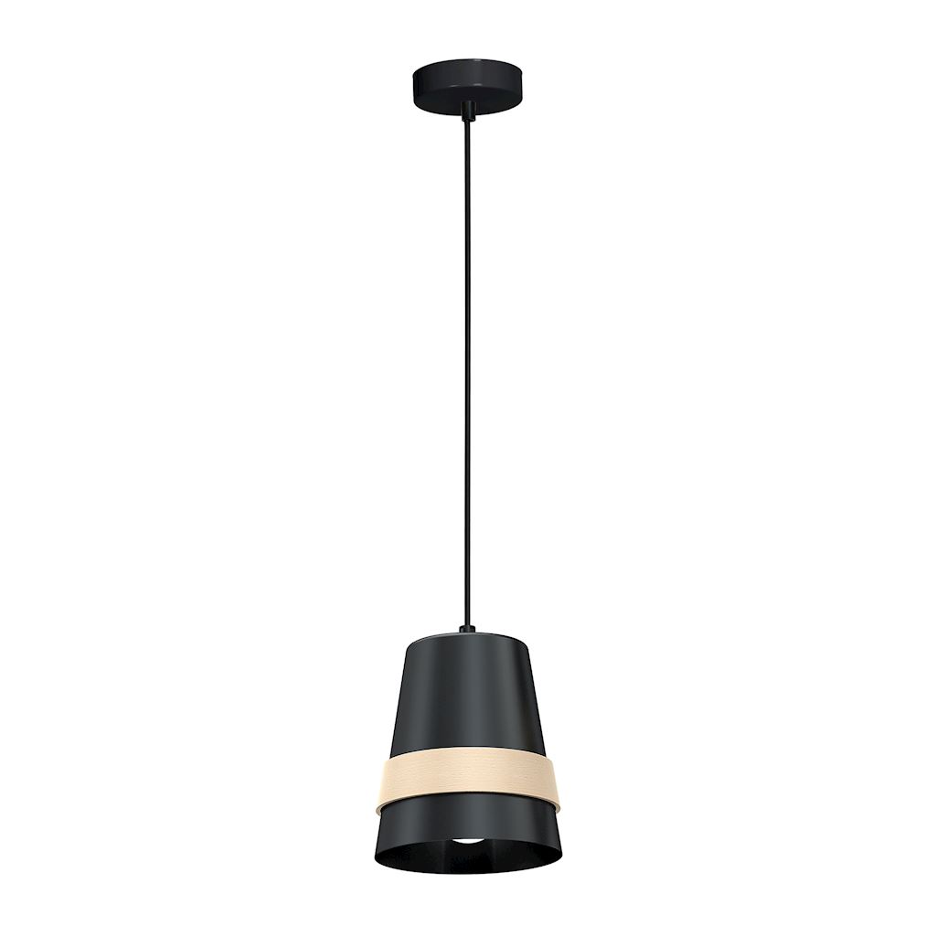 Milagro Lampa wisząca Venezia black 1xE27