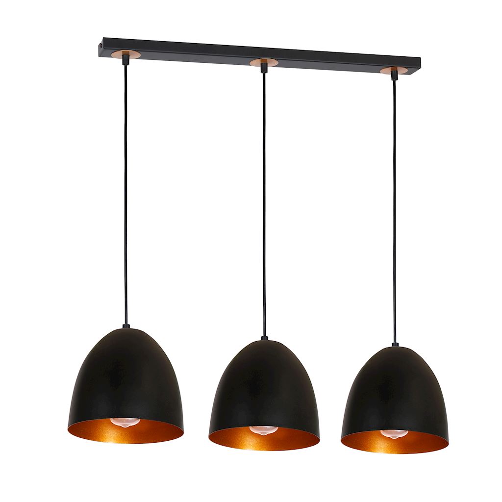 Milagro Lampa wisząca Vegas 3xE27