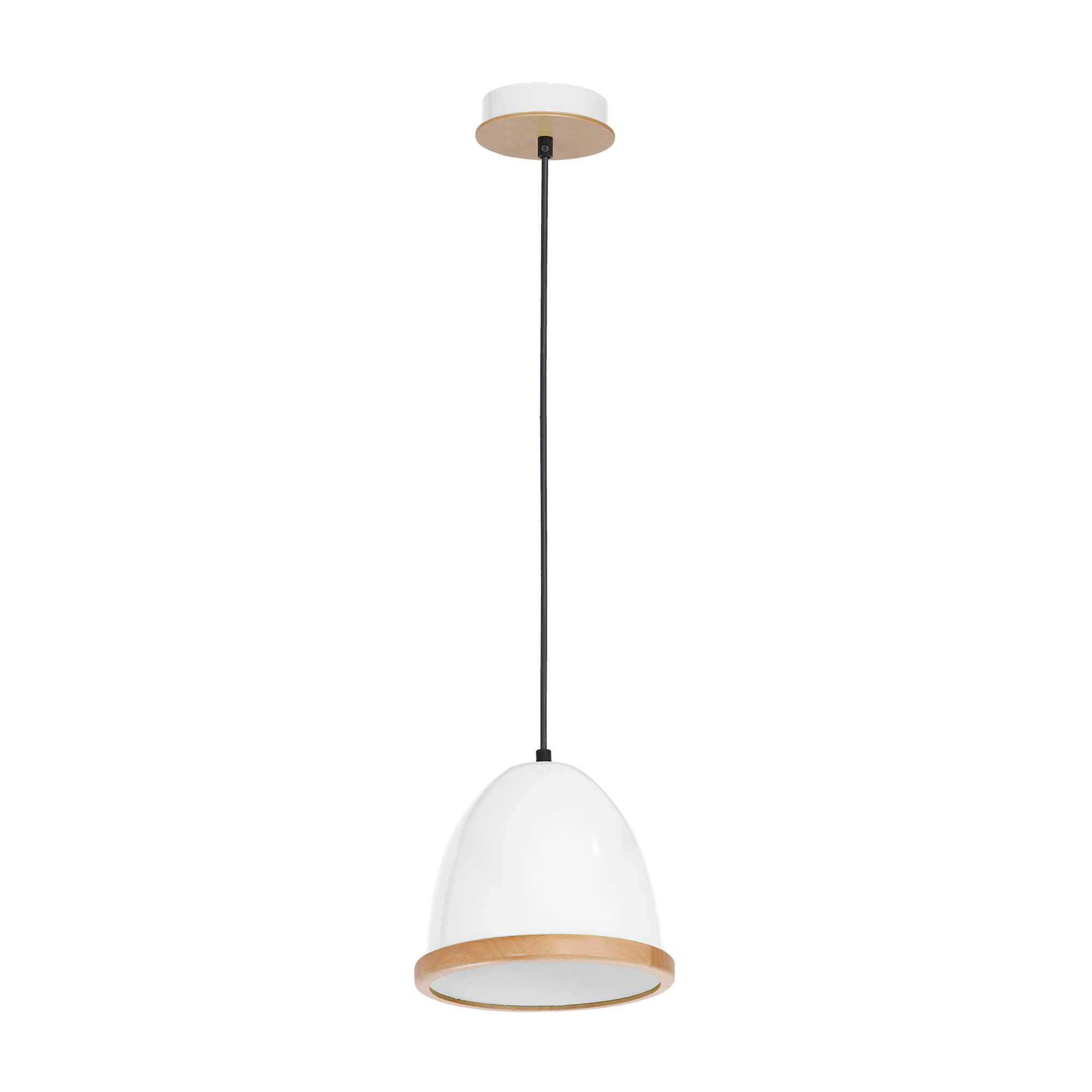 Milagro Lampa wisząca Studio white 1xE27