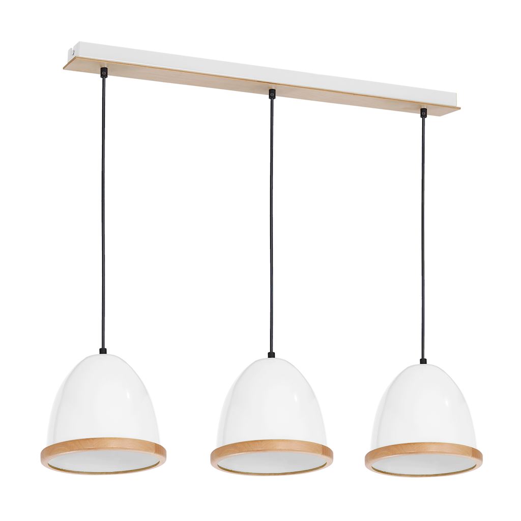 Milagro Lampa wisząca Studio white 3xE27