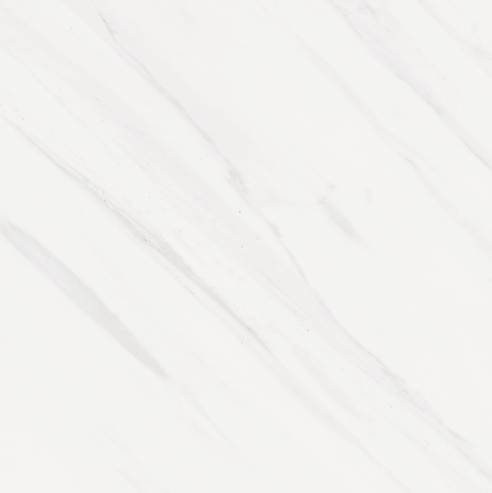 biały marmurek z delikatną smugą Tasos 60x60 Baldocer