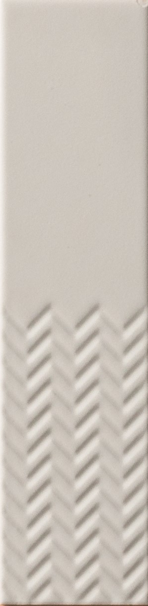 41zero42 Biscuit Minimali Waves Bianco 5x20 płytki ścienne