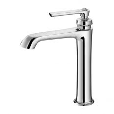 Armance bateria umywalkowa stojąca wysoka 26 cm chrom AM5212CR