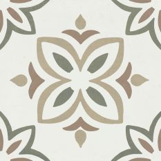 Provenza Green Bloom 22,3x22,3 płytka dekoracyjna wz&oacute;r 1