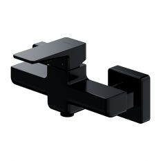 Parma bateria prysznicowa ścienna czarny mat PM7440BL