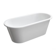 Paris Marble+ wanna wolnostojąca biały połysk 156 cm PARIS156BP
