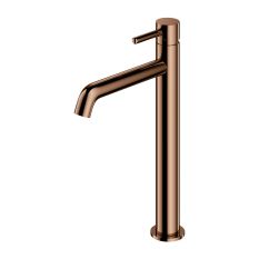 Y bateria umywalkowa stojąca wysoka miedź Y1212CP