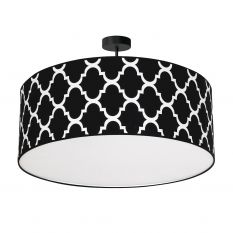 Lampa wisząca Pierre black 3xE27 minimalistyczna milagro