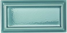 Hamptons Orient Aqua Crackled 6,5x13 płytka ścienna