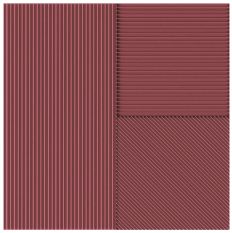 Lins Bordeaux 20x20 płytka tr&oacute;jwymiarowa