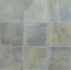 małe kwadratowe płytki w kolorze niebieskim matowe