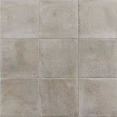 małe szare płytki kwadratowe matowe