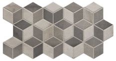 Rhombus Colour Grey 26,5x51 płytki dekoracyjne