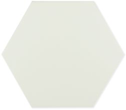 Subway Mini Hexa Liso Ice White Matt 15x17,3 płytka heksagonalna