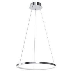 Lampa wisząca Rotonda Chrome 27W LED, minimalistyczna