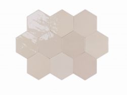 Zellige Hexa Nude 10,8x12,4 płytki hexagonalne