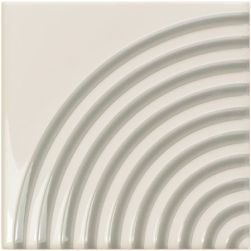 Twist Vapor Mint Grey Gloss 12,5x12,5 cegiełka ścienna
