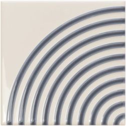 Twist Vapor Titanium Blue Gloss 12,5x12,5 cegiełka ścienna