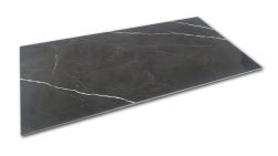 Płytka imitująca marmur w kolorze czarnym Nero Marquina 60x120