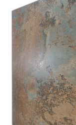 Wielkoformatowa płytka imitująca metal brązowa lappato Stoneage Copper 80x160
