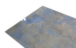 Płytka imitująca metal niebiesko-beżowa w połysku Rockgloss Blue 120x120