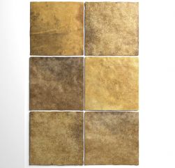 kompozycja Artisan Gold 13,2x13,2 cegiełka ścienna