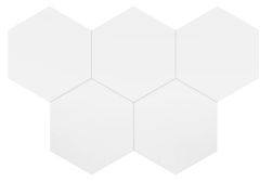 kompozycja Coimbra White 17,5x20 płytka heksagonalna