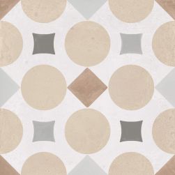 Patterns Sand Geometric 22,3x22,3 płytka patchworkowa wzór 1