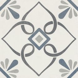 Provenza Blue Petals 22,3x22,3 płytka dekoracyjna wzór 5