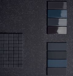 Cosmo Brick Blu-Nero Lux 6,5x15,5 płytka podłogowa