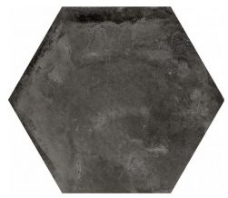 heksagon czarny kafelki na ściane podłoge nowoczensa łazienka salon kuchnia 25x29