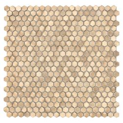 Allumi Gold Hexagon 14 30x30 mozaika dekoracyjna