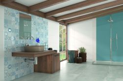 Mozaika do łazienki kuchni mozaika na ścianę mozaika na podłogę mozaika pod prysznic niebieska 28x28