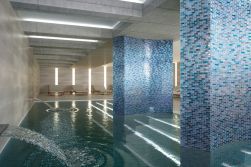mozaika na ścianę odcienie niebieskiego mozaika na podłogę mozaika do łazienki kuchni mozaika do salonu 30x30 Dune mozaika szklana