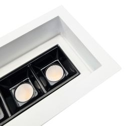 Antigo Lampa wpuszczana A - Glare in 10 - Biała 3000K 3052