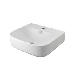 Noken Arquitect umywalka nablatowa prostokątna 50 cm biały 100229808