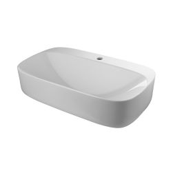 Noken Arquitect umywalka nablatowa prostokątna 70 cm biały 100200797