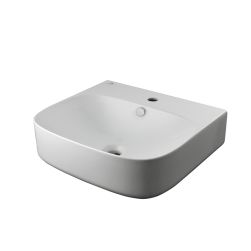 Noken Arquitect umywalka wiszaca prostokątna 50 cm biały mat 100229809