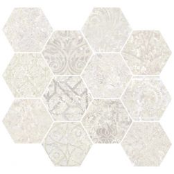 Bohemian Sand Mosaico Hexagonal 28x30 mozaika heksagonalna